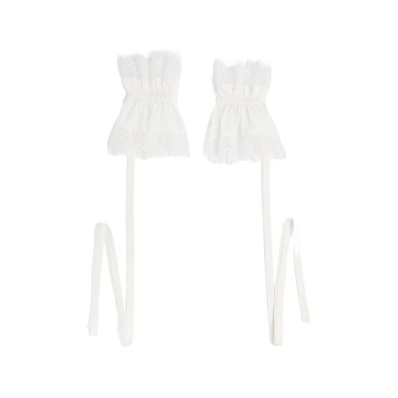 ANN DEMEULEMEESTER Accessories - Ann Demeulemeester White Gloves Women